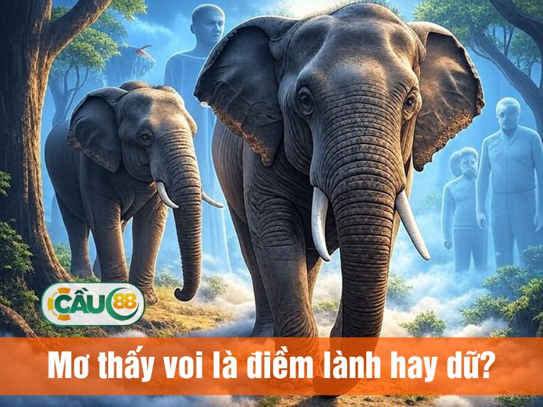 Mơ thấy voi là điềm lanh hay dữ